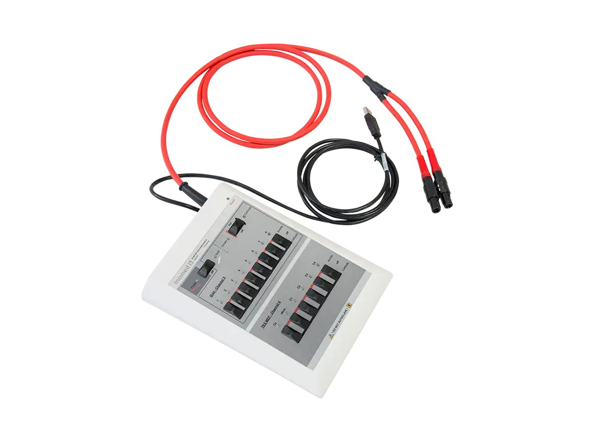 Grid-/TES-Stimulationsmatrix 8 Ch. an ISIS Neurostimulator Grid-/TES-Stimulationsmatrix 8 Ch. an ISIS Neurostimulator